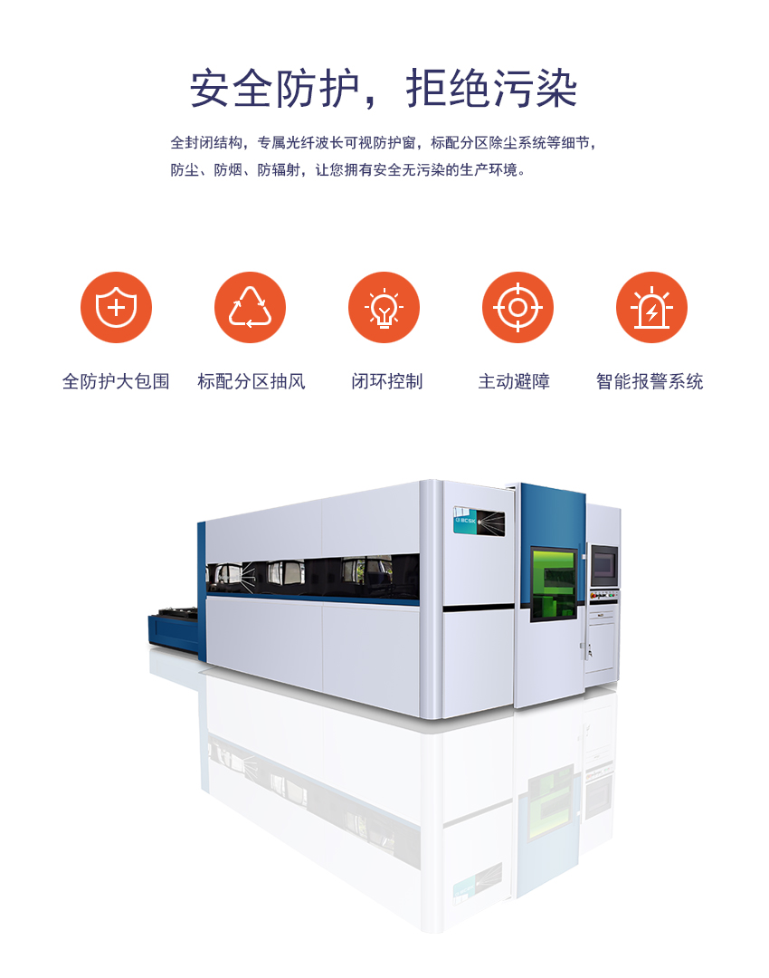 全防護大包圍激光切割機